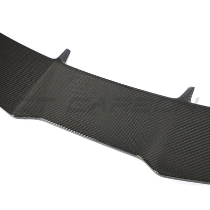 Audi A4/S4/RS4 Avant B9 B9.5 2016–2024 Carbon Fibre Rear Roof Spoiler/Lip/Wing – CT Design CT Carbon Tailgate/Rear Hatch Upper Spoiler for Estate Wagon | Pre-Preg Gloss Carbon Aero Wing Spoiler Extension