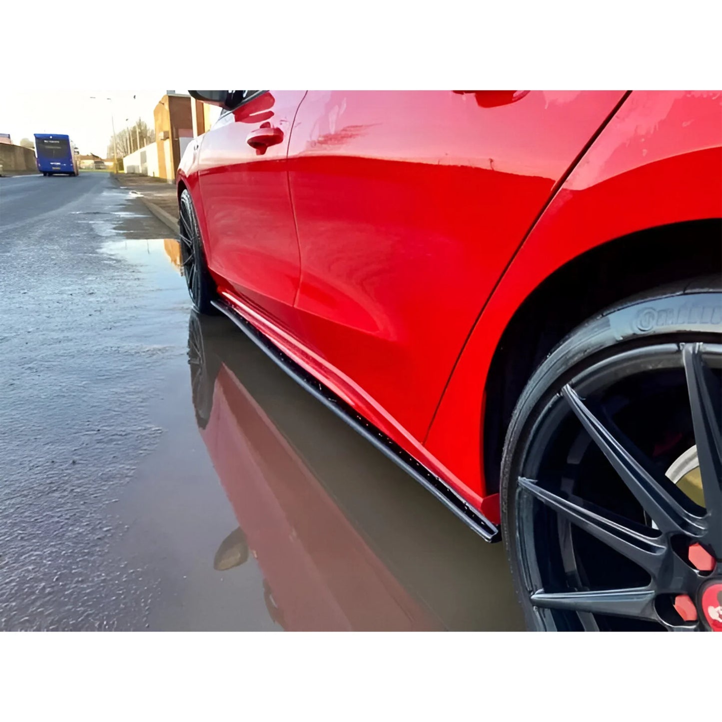 Focus MK4 ST/ST-Line Side Skirt Extensions & Rear Splitters (Gloss Black)