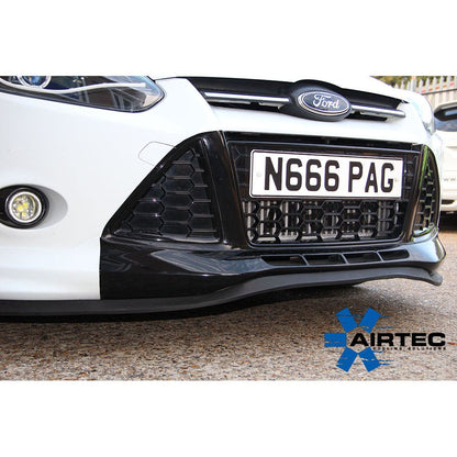 AIRTEC Motorsport Stage 2 Performance Intercooler FMIC Upgrade Kit for Ford Focus MK3/Mk3 1.0 EcoBoost (100/125/140PS) 2012–2018 – Uprated Front Mount Charge Air Cooler, 50mm Bar & Plate Core, Cast End Tanks – Pro-Series Black or Natural Silver
