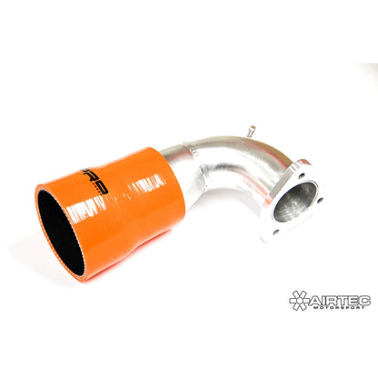 AIRTEC Motorsport Turbo Inlet/Intake Elbow Pipe for Ford Fiesta ST180 1.6 EcoBoost Mk7 (2013-2017) | High-Flow Big-Bore +10mm Compressor Inlet Tube | Gasket Included | Fits OE & Hybrid Turbos | Stage 1/2 Upgrade