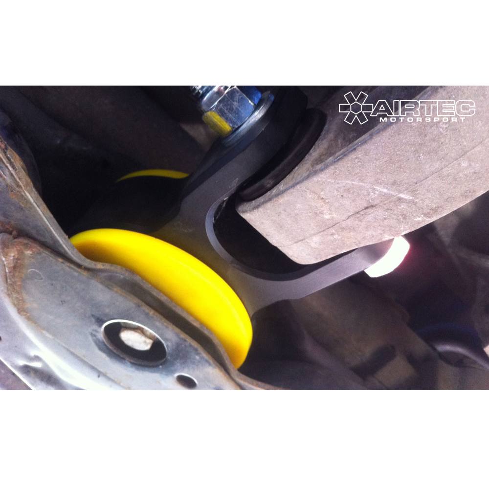 AIRTEC Motorsport Pendulum/Dogbone Mount – Gearbox/Transmission Lower/Rear Engine Torque Link Upgrade for Ford Focus Mk2 ST225 & RS, Mk3 ST250 & RS – Billet Aluminium with Powerflex Polyurethane Bushes – Reduces Wheel Hop & Torque Steer