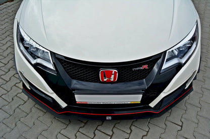 Maxton Design - FRONT RACING SPLITTER V.1 HONDA CIVIC IX TYPE R (2015-2017)