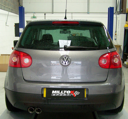 Milltek Sport - Cat Back Exhaust (Multiple Options) - VW Golf MK5 2.0 TDi
