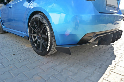 Maxton Design - REAR SIDE SPLITTERS SUBARU IMPREZA WRX STI 2009-2011