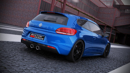 Maxton Design - REAR VALANCE VW SCIROCCO III R WITH 2 EXHAUST HOLES