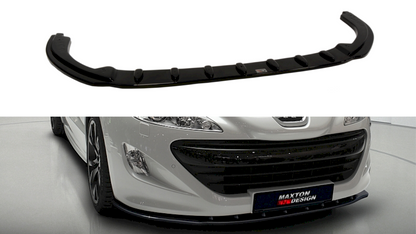 Maxton Design - FRONT SPLITTER V.1 PEUGEOT RCZ (2010-12)