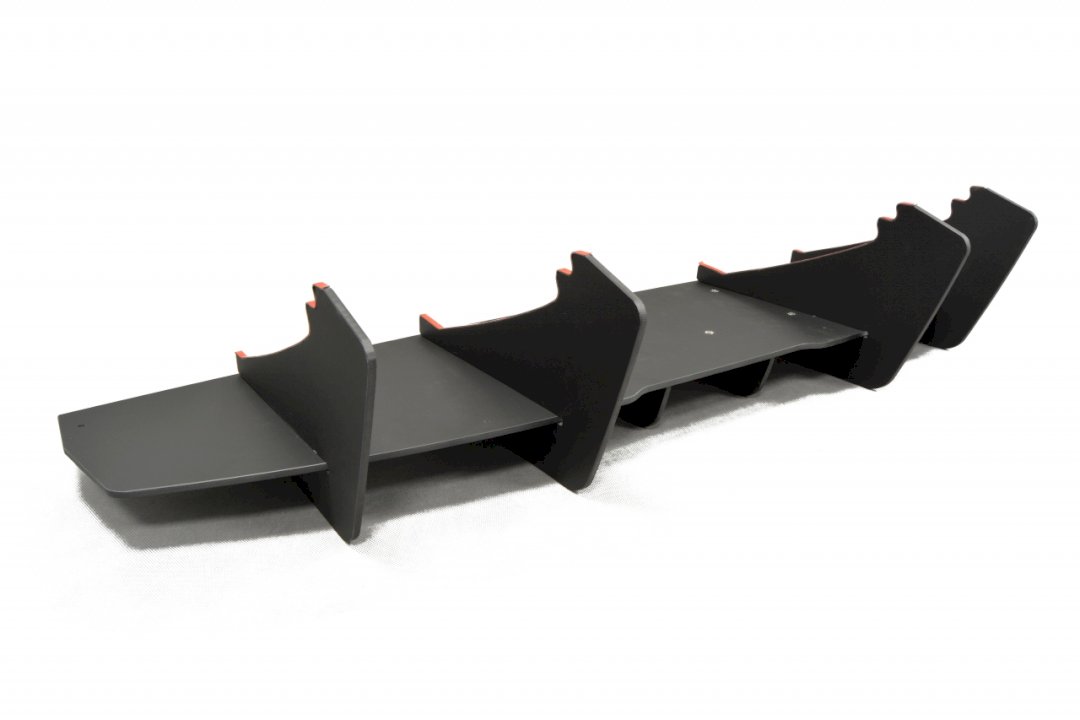 Maxton Design - FORD MUSTANG MK6 GT - REAR DIFFUSER (2014-17)