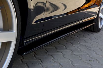Maxton Design - SIDE SKIRTS DIFFUSERS MERCEDES CLS C218 AMG-LINE (2011-2014)