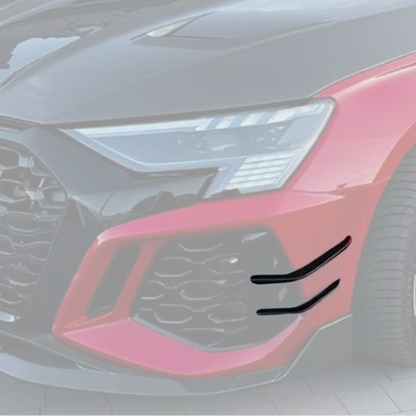 Audi RS3 8Y 2021+ Carbon Fiber Front Canards/Wings