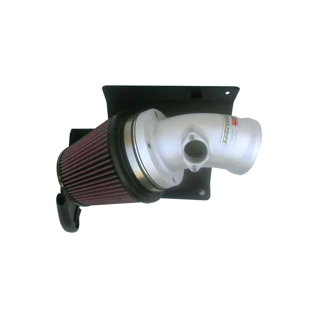 K&N Typhoon 69-2001TS Silver Air Intake Kit for BMW M3 E46 3.2 S54 (2001-2005) - Performance Cold Air Induction System - High Flow Cone Filter, Intake Pipe & Air Filter Upgrade for BMW 3 Series E46 M3