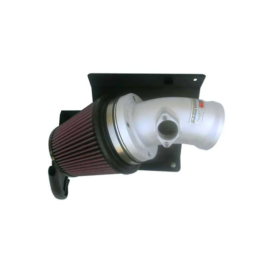 K&N Typhoon 69-2001TS Silver Air Intake Kit for BMW M3 E46 3.2 S54 (2001-2005) - Performance Cold Air Induction System - High Flow Cone Filter, Intake Pipe & Air Filter Upgrade for BMW 3 Series E46 M3