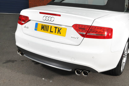 Milltek Sport - Cat Back Exhaust (Multiple Options) Audi A5 B8 (8T) Cabriolet & Coupe