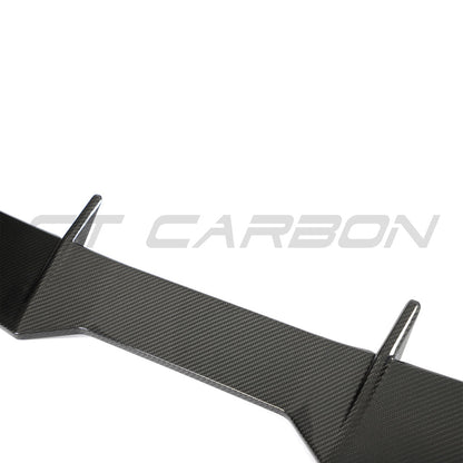 BMW X6 G06 & X6M F96 2019-2024 Carbon Fibre Rear Roof Spoiler – Roof Lip / Tailgate Wing / Hatch Spoiler / Roof Blade / Upper Boot Lip – Pre-Preg 2x2 Twill Gloss OEM+ Style – Fits Pre-LCI & LCI – CT Design CT Carbon