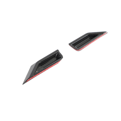 BMW M2 G87 2023+ Headlight/Headlamp Eyelids/Eyebrows Carbon Fibre/Carbon Fiber Overlay Trim Front Lamp Covers OEM+ Styling Upgrade | CT Design