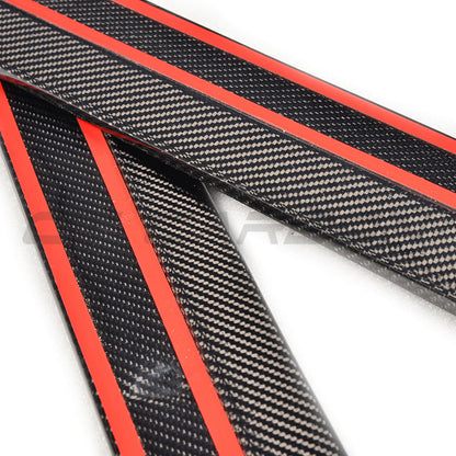 VW/Volkswagen Golf Mk7 & Mk7.5 GTI GTD 2014-2020 Carbon Fibre/Carbon Fiber Side Skirts – Side Splitters, Rocker Panel/Sill Extensions, Side Blades, Skirt Extensions | CT Carbon Aero Body Kit Styling