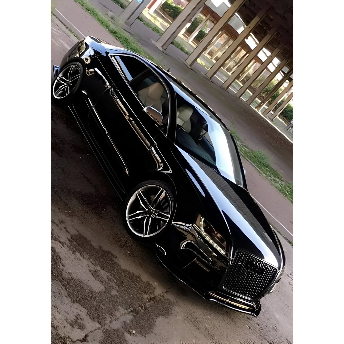 Audi A5 S-Line Splitter and Side Skirts (2007-2011)