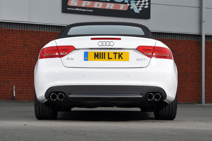 Milltek Sport - Cat Back Exhaust (Multiple Options) Audi A5 B8 (8T) Cabriolet & Coupe