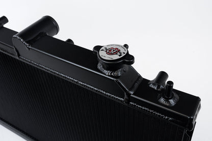 CSF 08-14 Subaru WRX / STI / 15-21 WRX 1-Row 31mm High-Performance Radiator - Black