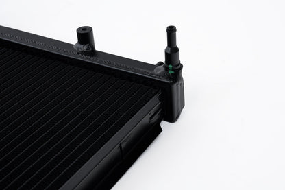 CSF 08-14 Subaru WRX / STI / 15-21 WRX 1-Row 31mm High-Performance Radiator - Black