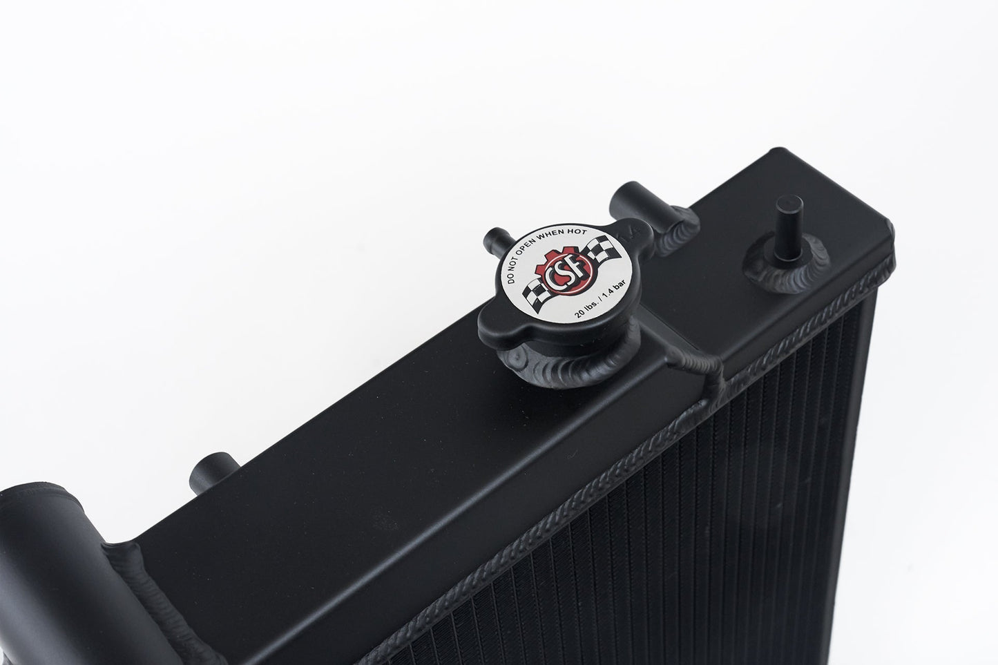 CSF 08-14 Subaru WRX / STI / 15-21 Subaru WRX 2-Row 42mm Race-Spec Radiator - Black
