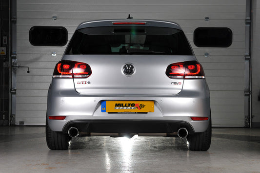 Milltek Sport - Cat Back Exhaust (Multiple Options) - VW Golf MK6 GTi