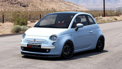 Maxton Design - FRONT SPLITTER V.1 FIAT 500 PRE-FACELIFT (2007-2014)