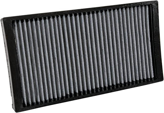K&N VF4000 Cabin Air Filter for BMW - Reusable Pollen Filter, Direct-Fit for 5 Series (E60 E61 F07 F10 F11), 6 Series (E63 E64 F06 F12 F13), M5, M6 - Washable, High Airflow, OEM Fit