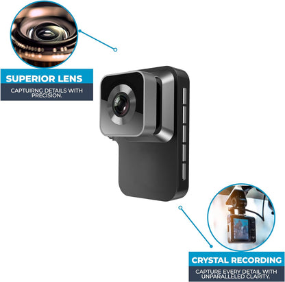 P1 Autocare DASHCAM Super HD - 170-degree angle- HDR 3.0 inch LCD display