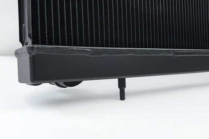 CSF R33 Skyline GT-R/GTS Full Billet Aluminum High-Performance Radiator - Black