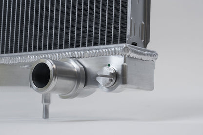 CSF R33 Skyline GT-R/GTS Full Billet Aluminum High-Performance Radiator - Raw Billet