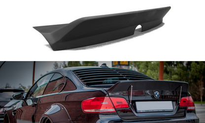 Maxton Design Ducktail Bootlid/Trunk Lip Spoiler for BMW E92 M3 Coupe (2007-2013) - Fibreglass Unpainted Rear Decklid Lip, OEM+ Track-Style Rear Wing/Boot Spoiler, Paint-Ready