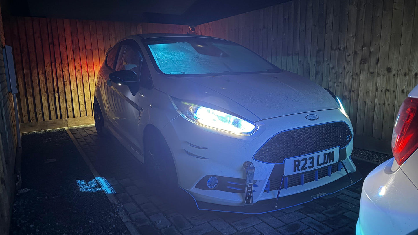 Ford Fiesta MK7 / MK7.5 - ST Logo Projector Puddle Light Replacement Units (Multiple Colours) 2013-2017