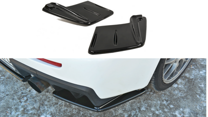 Maxton Design - REAR SIDE SPLITTERS MITSUBISHI LANCER EVO X (2007-2015)