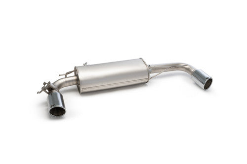 Remus Cat back Sport System Left/Right with Integrated valves using the OE valve control system with 2 Stainless Steel tail pipes ÃƒËœ 102 mm angled, straight cut - 1 Series F40 M135i xDrive 225 kW B48A20E 2019-