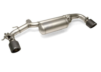 Remus Cat back Racing System Left/Right with Integrated valves using the OE valve control system with 2 Carbon tail pipes ÃƒËœ 102 mm Titanium internals - 1 Series F40 M135i xDrive 225 kW B48A20E 2019-