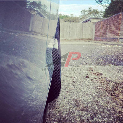 AP Design Carbon Fibre Rear Arch Guards/Protectors (Pair) for BMW 1 Series F20 M135i/M140i – Gloss Carbon Wheel Arch Spats, Covers & Extensions, Rear Quarter Stone Chip Protection, Side Skirt Compatible