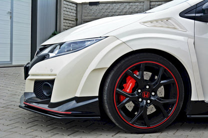 Maxton Design - FRONT SPLITTER V.1 HONDA CIVIC IX TYPE R (2015-2017)