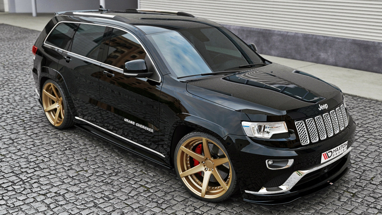 Maxton Design - FRONT SPLITTER JEEP GRAND CHEROKEE WK2 SUMMIT (FACELIFT) (2013-2017)