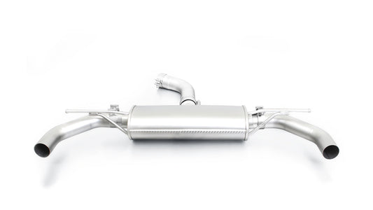 Remus Non-Resonated GPF-Back Performance Exhaust, Left/Right Twin Oval 142x72mm Tips, 70mm Pipe â€” Seat Leon 5F Cupra 2.0 TSI (DNU) 213kW 2018+ â€” Stainless Steel, ECE Approved