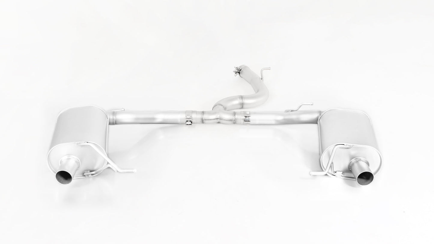 Remus Rear Silencer Left & Right, Quad 4x76mm Straight Cut Tailpipes  Seat Leon Cupra 5F ST Estate 2.0 TSI (CJXC) 221 kW 20172018  Stainless Steel Performance Exhaust Back Box, EEC Approved, Non-GPF/OPF