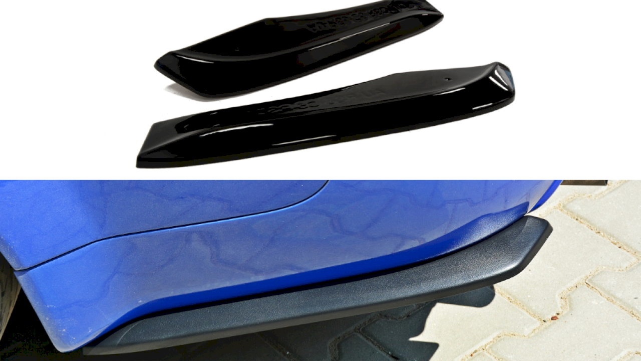 Maxton Design - REAR SIDE SPLITTERS AUDI RS6 C5 AVANT
