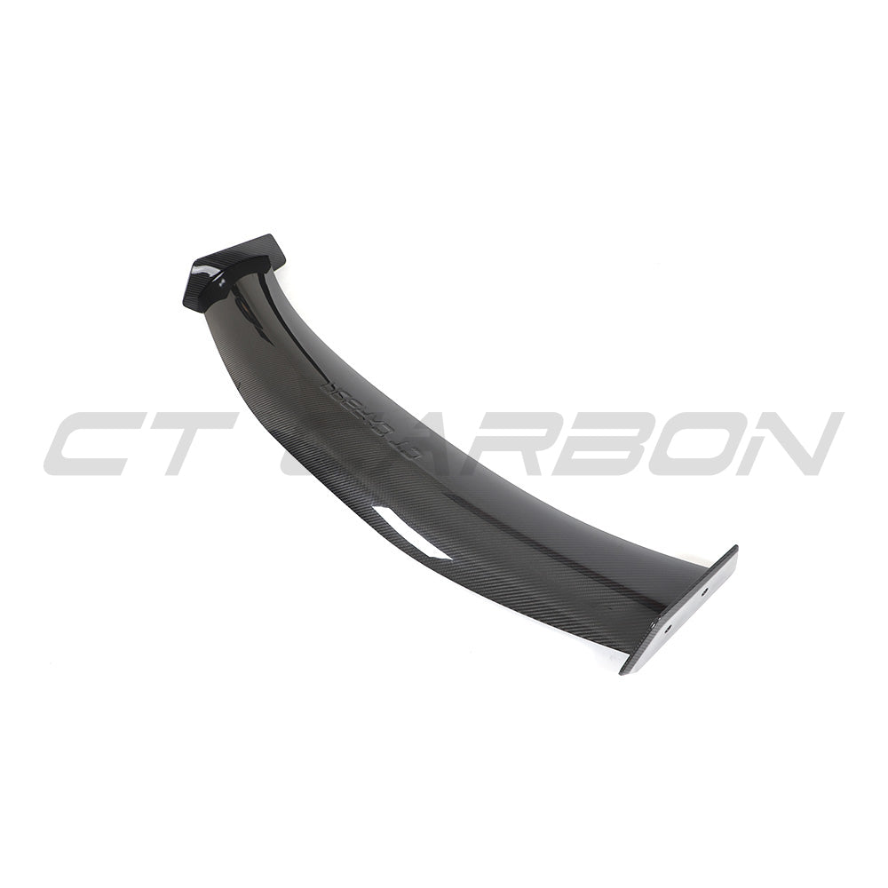 CT Design Carbon Fibre Swan Neck GT Wing for BMW G87 M2 (2023+) & G42 2 Series Coupe (2022+) - Top-Mount Adjustable Rear Wing/Rear Spoiler Aerofoil - Fits M240i 220i 230i - Prepreg Carbon, Motorsport Track Performance (Carbon Fiber)
