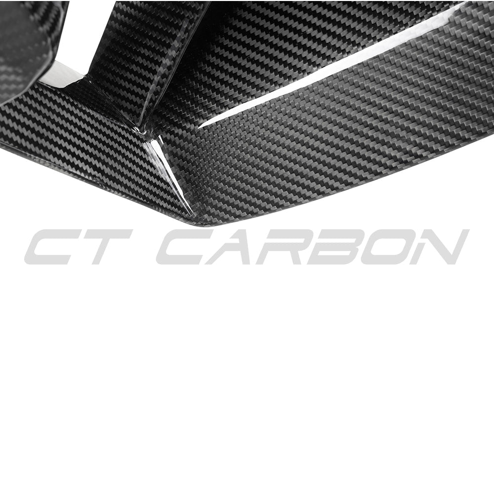BMW M2 G87 (2023+) Carbon Fibre/Fiber Front Air Ducts – Bumper Vents, Intake Surrounds & Air Inlet Trims | Gloss Prepreg OEM+ Fit | CT Carbon by MJ Modifications UK