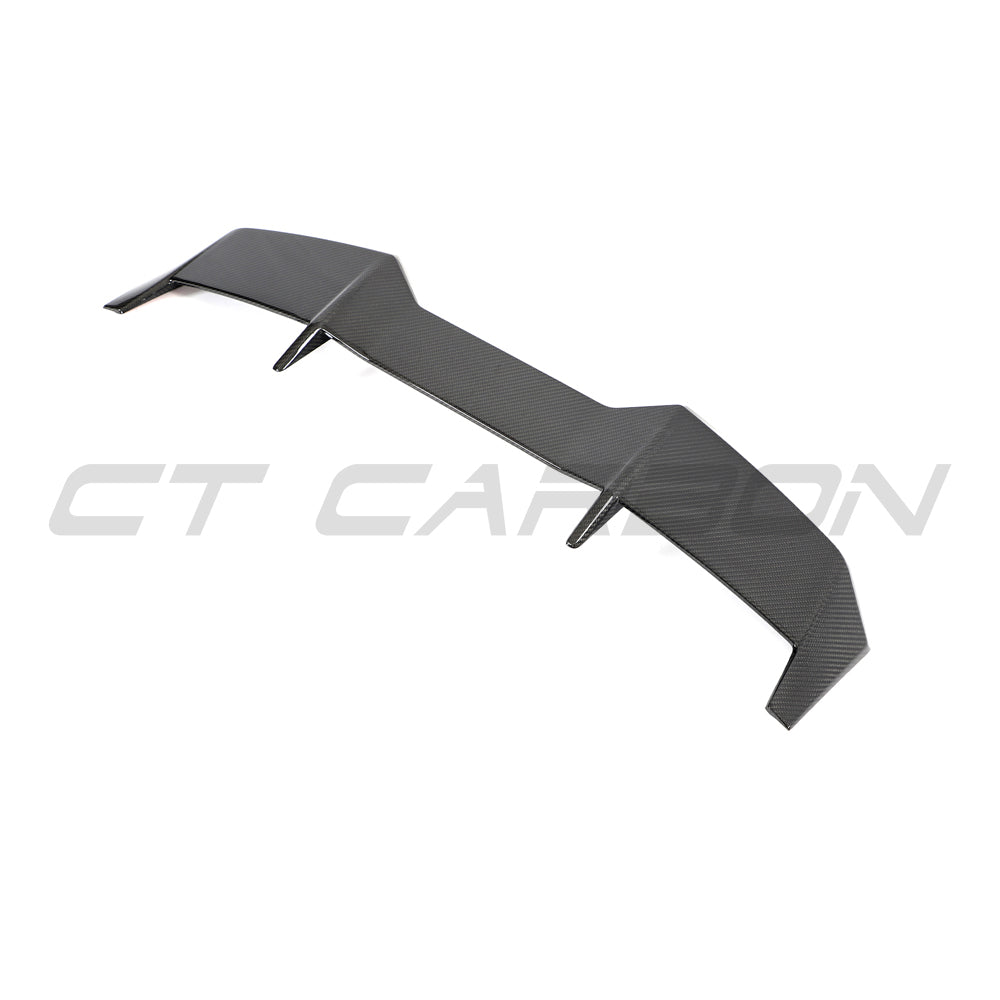 BMW X6 G06 & X6M F96 2019-2024 Carbon Fibre Rear Roof Spoiler – Roof Lip / Tailgate Wing / Hatch Spoiler / Roof Blade / Upper Boot Lip – Pre-Preg 2x2 Twill Gloss OEM+ Style – Fits Pre-LCI & LCI – CT Design CT Carbon