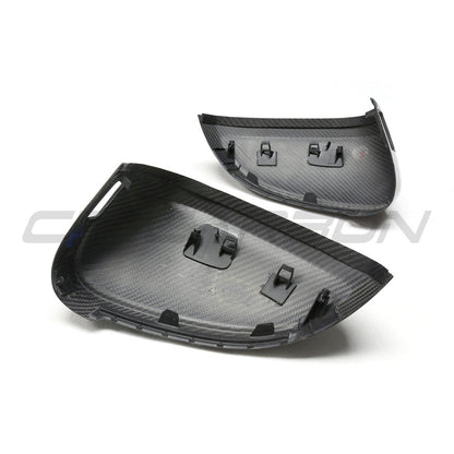 AUDI A4/S4/RS4/A5/S5/RS5 B9 2016+ PRE-PREG CARBON FIBRE MIRRORS - WITH LANE ASSIST