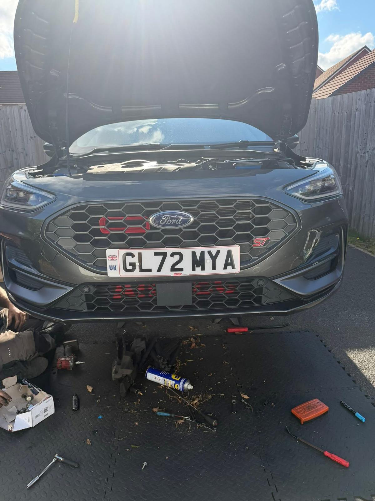 Car Enhancements UK Wide Mouth / Snorkel - MK4 / 4.5 Ford Focus (Multiple Colour Options)