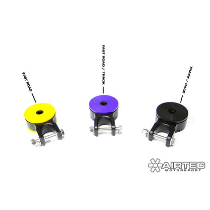 AIRTEC Motorsport Pendulum/Dogbone Mount – Gearbox/Transmission Lower/Rear Engine Torque Link Upgrade for Ford Focus Mk2 ST225 & RS, Mk3 ST250 & RS – Billet Aluminium with Powerflex Polyurethane Bushes – Reduces Wheel Hop & Torque Steer