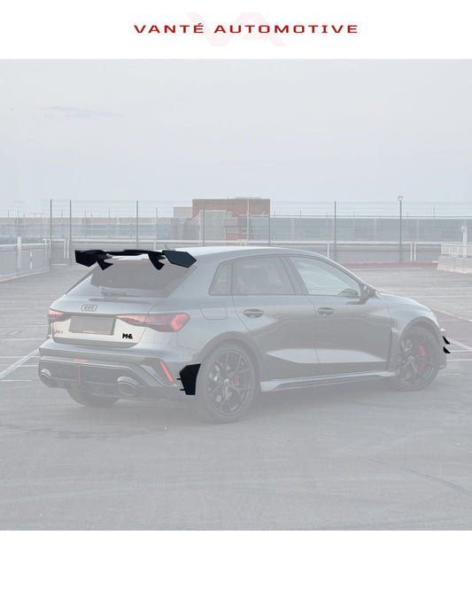 Audi RS3 8Y Aerokit Bodykit (REAR WING, AEROBLADES, CANARDS)