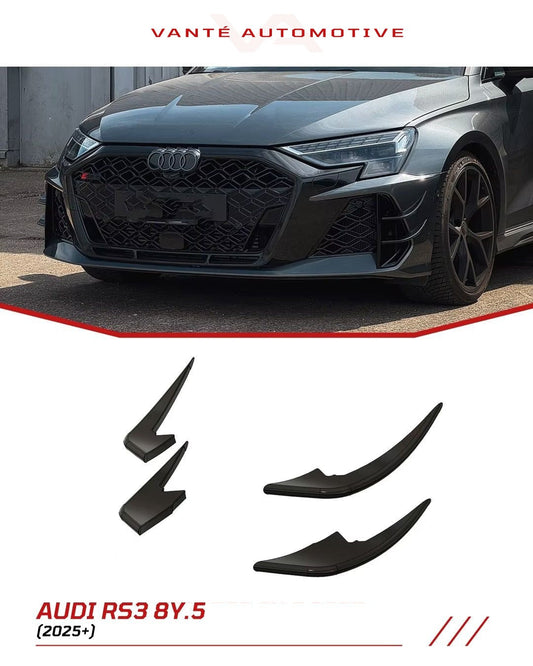 Audi RS3 8Y.5 Front Vent Canards/Wings Competition GT Style