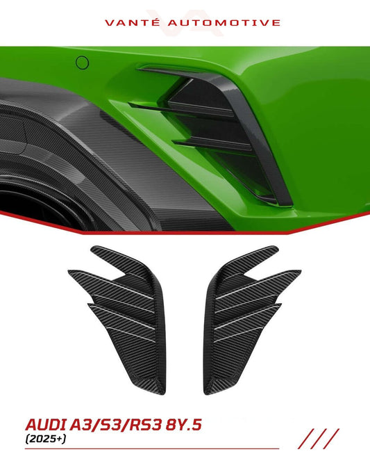 Audi A3/S3/RS3 8Y.5 Carbon Fiber Rear Vent Covers